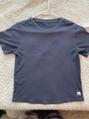 Vuori Short-Sleeve Crew Tee - Slate Blue